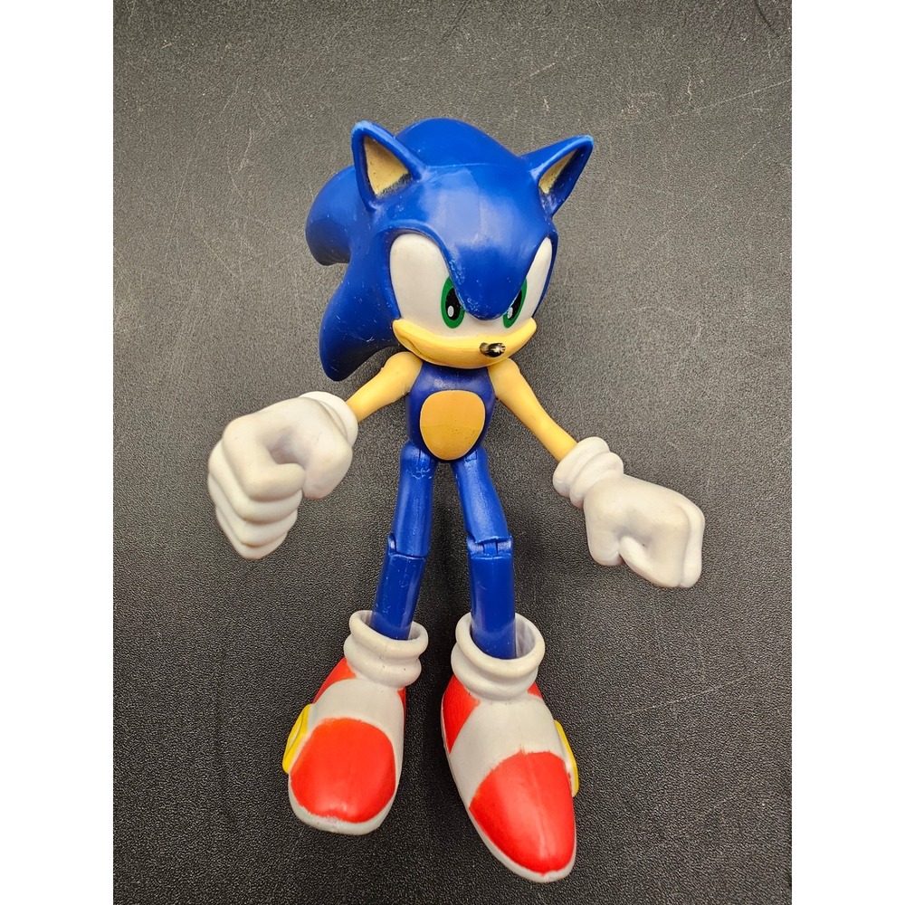 Sega Jakks Pacific Sonic the Hedgehog 4 Inch Action Figure Blue Articulated